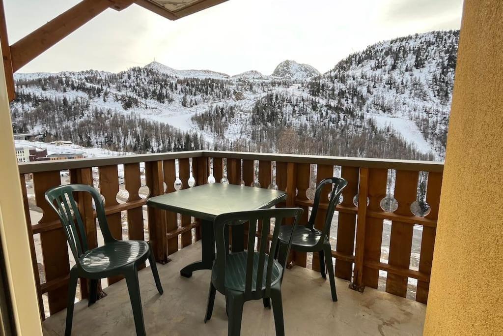 Refuge Des Vues Alpines Isola 2000 Lägenhet Exteriör bild